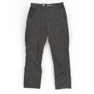 Carhartt Force Extremes Cargo Pants Mens 34X33 Gray Relaxed Fit Work Utility